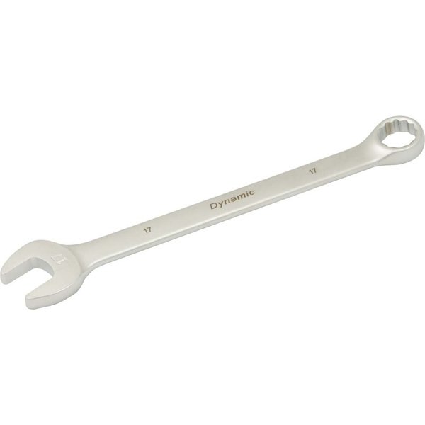 Dynamic Tools 17mm 12 Point Combination Wrench, Contractor Series, Satin D074417
